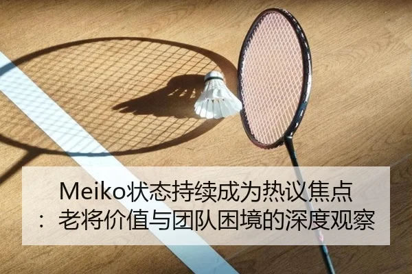 Meiko状态持续成为热议焦点：老将价值与团队困境的深度观察